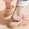 Bag heel cotton slippers women's comfortable soft bottom office interior and exterior home cotton slippers