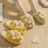 All women's cotton slippers, home indoor warmth, outer wear thick-soled plush slippers