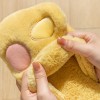 Cotton slippers, women's home indoor warmth, thick-soled plush slippers