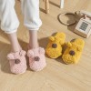 Cotton slippers women winter indoor household warmth non-slip home cute soft thick-soled plush slippers men