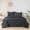 American matte quilted quilt bed cover three piece set of European and American bedding bed cover