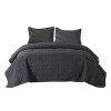 American matte quilted quilt bed cover three piece set of European and American bedding bed cover