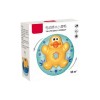 Summer bath electric induction water spray toy ball children's baby bathroom bath toy water spray swimming ring little yellow duck