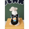 Dog clothes autumn and winter Teddy Chenery Bomei bear stitching contrast color fake two piece pet sweater fashion style