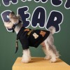 Dog clothes autumn winter fashion handsome Sherry bear teddy small and medium-sized dog pet bear shirt + tie