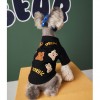 Dog clothes autumn winter fashion handsome Sherry bear teddy small and medium-sized dog pet bear shirt + tie