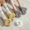 Cotton slippers female couple home warm indoor bedroom cute soft bottom non-slip cartoon Japanese style plush male