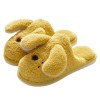 Cotton slippers female couple home warm indoor bedroom cute soft bottom non-slip cartoon Japanese style plush male