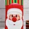 Christmas decorations printed wine bottle set Christmas supplies cartoon wine set supplies creative pull rope strap