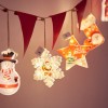 Christmas decoration led small lights Christmas tree decoration small pendant shop window decoration