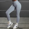 2021 autumn and winter seamless yoga clothes women's beautiful back sports fitness clothes European and American hip lifting high waist Yoga Pants 