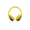 Yellow Hearing Protection Kids Headphones With Sharing Port For kids