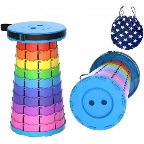 2021 Upgraded Retractable Folding Stool