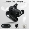 Black noise cancelling mini waterproof portable sport bt 5.0 tws fancy wireless handsfree headphones earphone