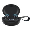 Easy to carry portable mini led power display noise cancelling charging case custom logo wireless earphones