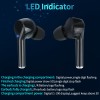 Noise cancelling tws bt 5.0 type-c sport waterproof black mini premium game wireless earbuds