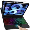 2021 Trending 180 Degree Rotating Slim Tablet Cover for iPad Pro Accessories 11Inch Pencil Holder Wireless BT Keyboard Case