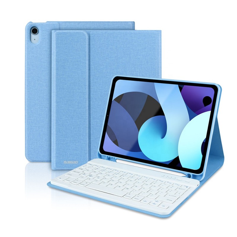 2021 Original Factory Multi-color Tablet Case Silicone Tablet Case with Pencil Holder for iPad 10.9 for iPad Air 4th Gen