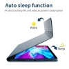 2021 New Trending Hot 12.9 inch PU Leather Shockproof Full Protection Wireless Keyboard Case with Pen Holder for iPad Pro 4th