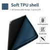 2021 New Trending Hot 12.9 inch PU Leather Shockproof Full Protection Wireless Keyboard Case with Pen Holder for iPad Pro 4th