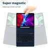 2021 New Trending Hot 12.9 inch PU Leather Shockproof Full Protection Wireless Keyboard Case with Pen Holder for iPad Pro 4th