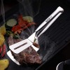 Food Grade ECO Colorful Gold Metal Fish Tong Mirror Polished Black Stainless Steel Steak Pizza Shovel Tools Bread Cake Tweezers