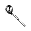 wholesale 304 Stainless Steel Sifting Oil Ladle Oil Filter Cooking Oil Filter Scoop Multipurpose Round stainless steel Colander